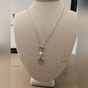 🩶SOLD🩶Handmade Silver & Pearl Necklace